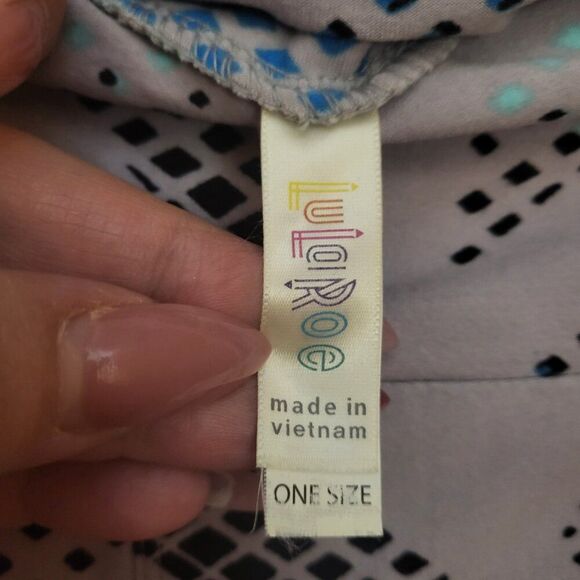 LuLaRoe Fancy Stripes Leggings - Picture 4 of 4